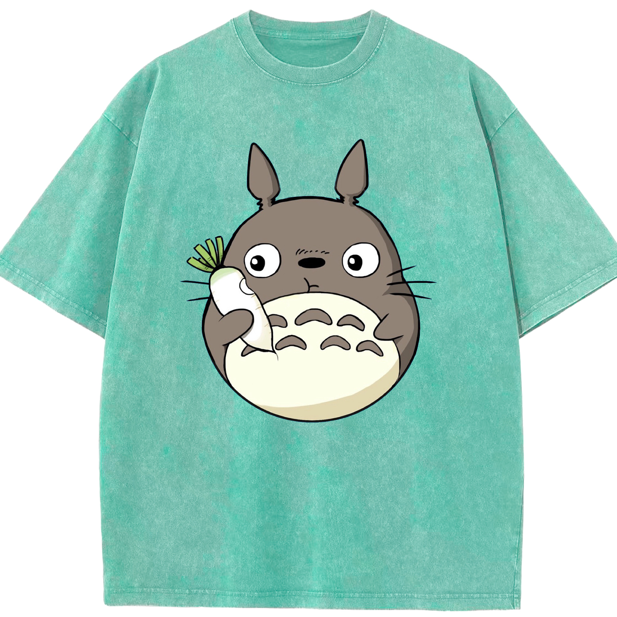 （画像用） となりのトトロ 草壁メイ 草壁サツキ My Neighbor Totoro Satsuki Kusakabe Mei Kusakabe 綿100% ヴィンテージ風 半袖Tシャツ（フロントプリント）